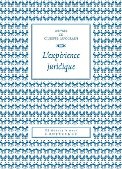 L'expérience juridique