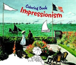 Impressionism coloring book