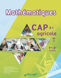 Mathématiques - cap agricole - 1re/2e années