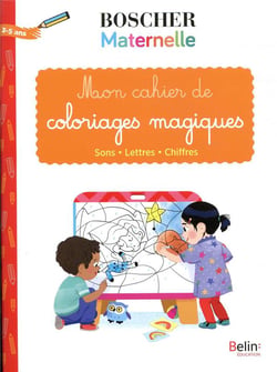 Mon cahier de coloriages magiques