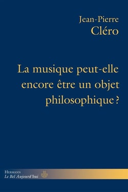 La musique peut-elle encore être un objet philosophique?