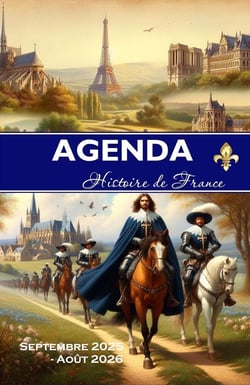 AGENDA HISTOIRE DE FRANCE : Septembre 2025 - Août 2026