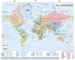 Le planisphère