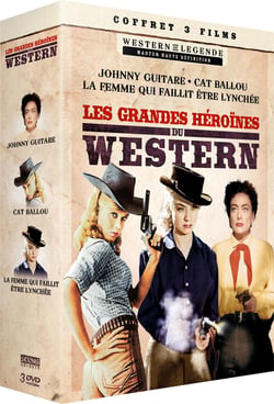 Coffret Les Grandes Héroïnes du Western - Coffret 3 films : Johnny Guitare + Cat Ballou + La Femme qui faillit être lynchée