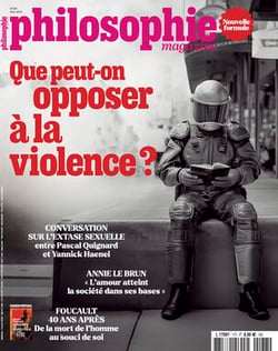 Philosophie magazine n.177 : Que peut-on opposer à la violence ?
