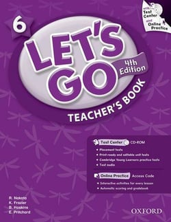 Let's go 4th edition 6: teacher's book with test center pack