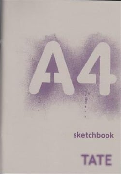 A4 starter sketchbook purple