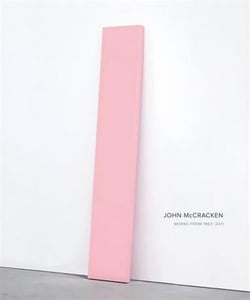 John mccracken: works from 1963-2011