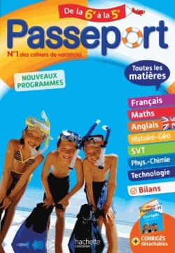 Passeport - toutes les matières - de la 6e à la 5e