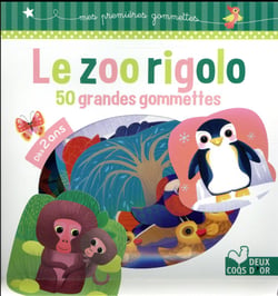 Le zoo rigolo - 50 grandes gommettes
