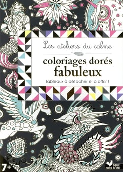 Coloriages dorés fabuleux