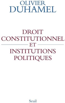 DROIT CONSTITUTIONNEL ET INSTITUTIONS PO