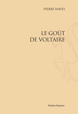 Le goût de voltaire