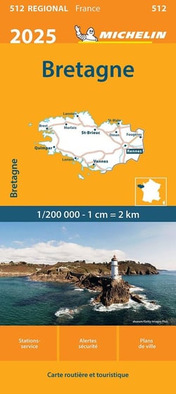Carte Régionale Bretagne 2025