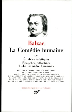 La comédie humaine Tome 12