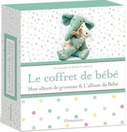 Le coffret de bébé - mon album de grossesse et l'album de bébé