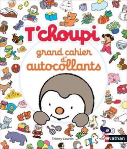 T'choupi Grand cahier d'autocollants