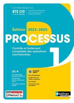 Processus 1 BTS CG 1re et 2e années (Les Processus CG) Livre + licence élève 2023