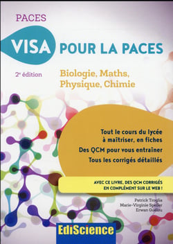 Visa pour la PACES - 2e éd. - Biologie, Maths, Physique, Chimie
