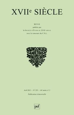 Revue XVIIe siècle n.255