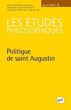 Revue Les études philosophiques n.2 : politique de saint Augustin (édition 2021)
