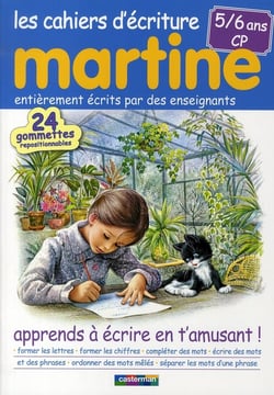 Les cahiers d'écriture de martine - cp