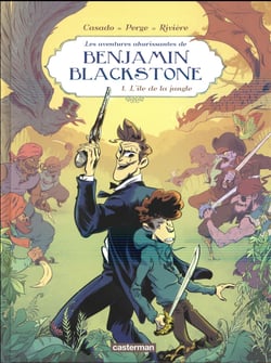 Les aventures ahurissantes de Benjamin Blackstone Tome 1 : l'île de la jungle