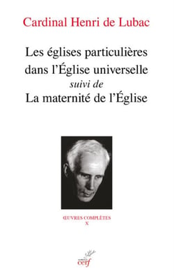 Les églises particulières dans l'Eglise universelle - la maternité de l'Eglise