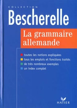 Bescherelle allemande grammaire