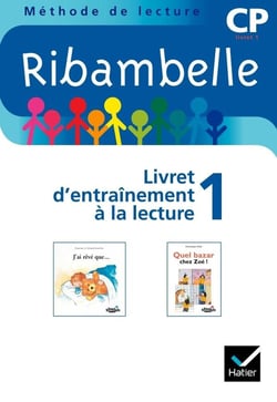 Ribambelle CP série bleue 2008, livret d'entraînement n°1 (NON VENDU SEUL)