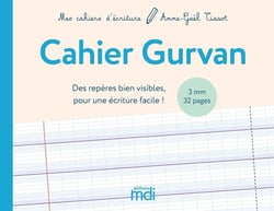 Cahier Gurvan : mes cahiers d'écriture - 3 mm (édition 2020)