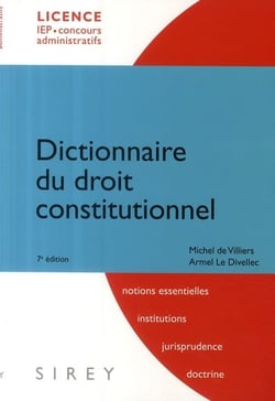 Dictionnaire droit constitutionnel (7e édition)