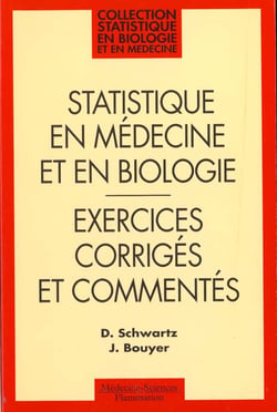 Statistique en medecine et en biologie (coll. statistique en biologie et en medecine)
