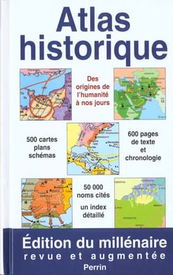 Atlas historique des origines de l'humanite a nos jours