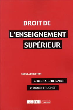 Droit de l'enseignement supérieur