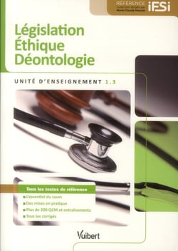 UE 1.3 législation, éthique, déontologie
