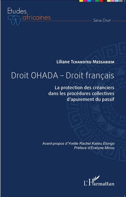 Droit ohada droit francais la protection des creanciers dans les procedures collectives d'apurement