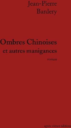 Ombres chinoises et autres manigances