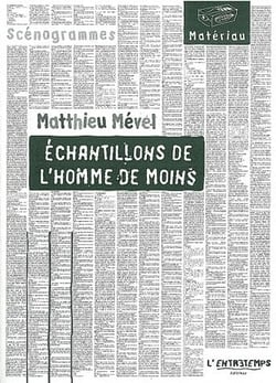 Echantillons de l’homme de moins