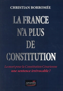 La france n'a plus de constitution -