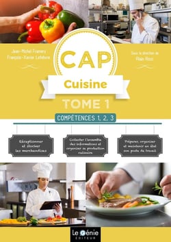 Cap cuisine Tome 1 : compétences 1, 2, 3 (édition 2018)