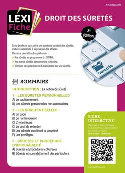 Droit des suretés