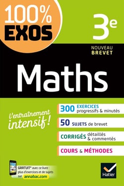 100% Exos : maths - 3e