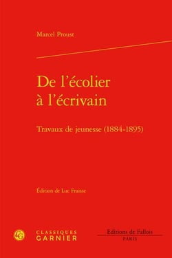 De l'écolier à l'écrivain : travaux de jeunesse (1884-1895)
