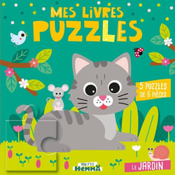 Mon p'tit Hemma : mes livres puzzles : le jardin