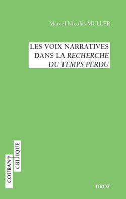 Les voix narratives dans la recherche du temps perdu