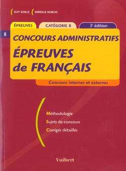 Les epreuves de francais (3e edition)