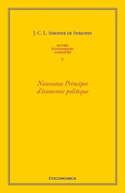 OEUVRES ECONOMIQUES COMPLETES , VOL 5 - NOUVEAUX PRINCIPES D'ECONOMIE POLITIQUE