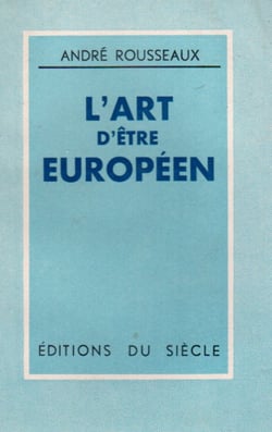 L'art d'être européen