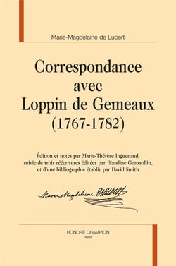 Correspondance avec loppin de gémeaux (1767-1782)